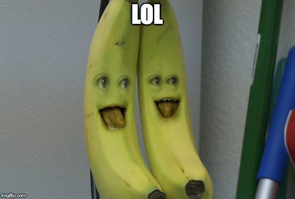 Annoying Orange Banana | LOL | image tagged in annoying orange banana | made w/ Imgflip meme maker