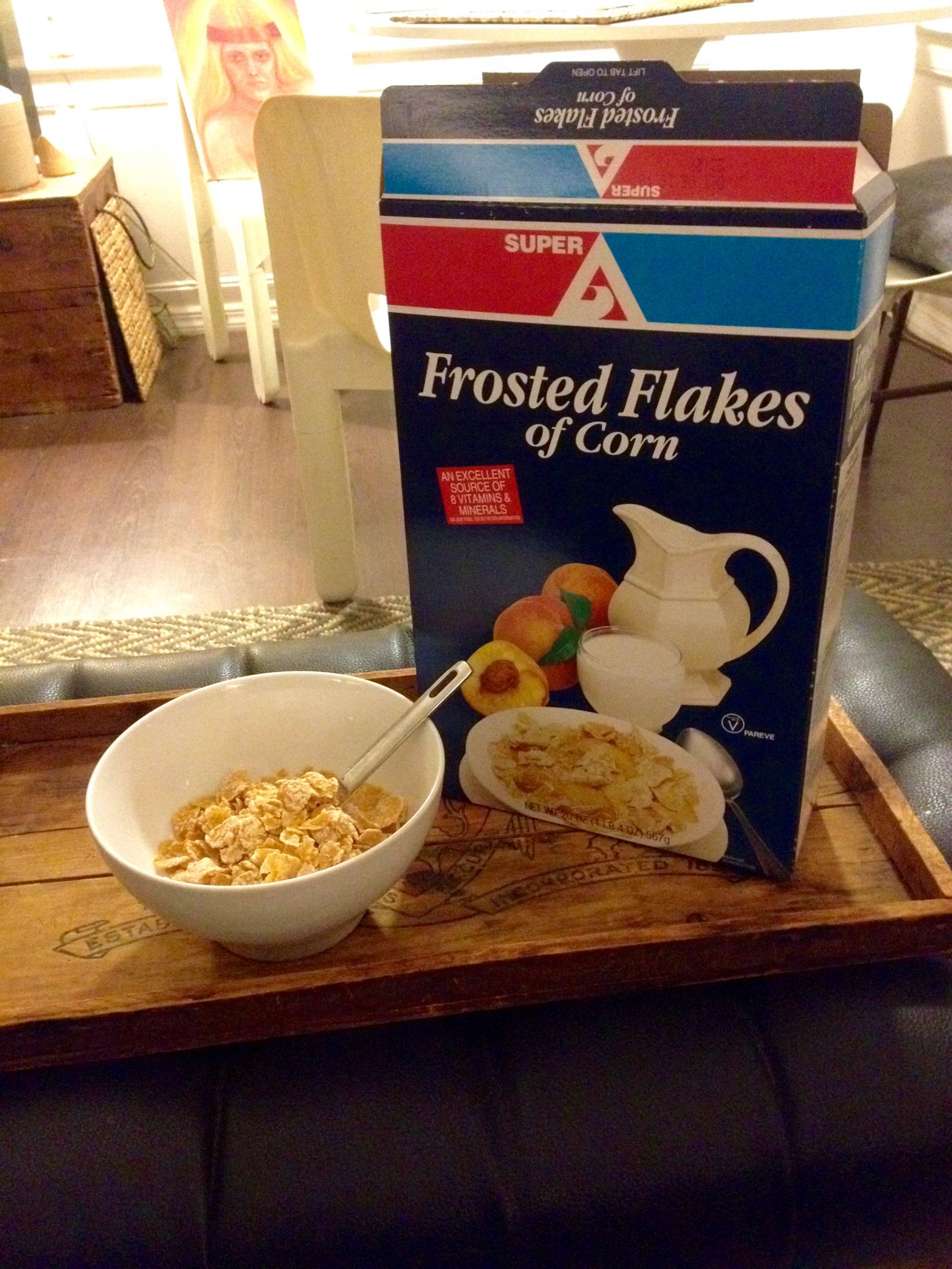High Quality Cereal fo dinner Blank Meme Template