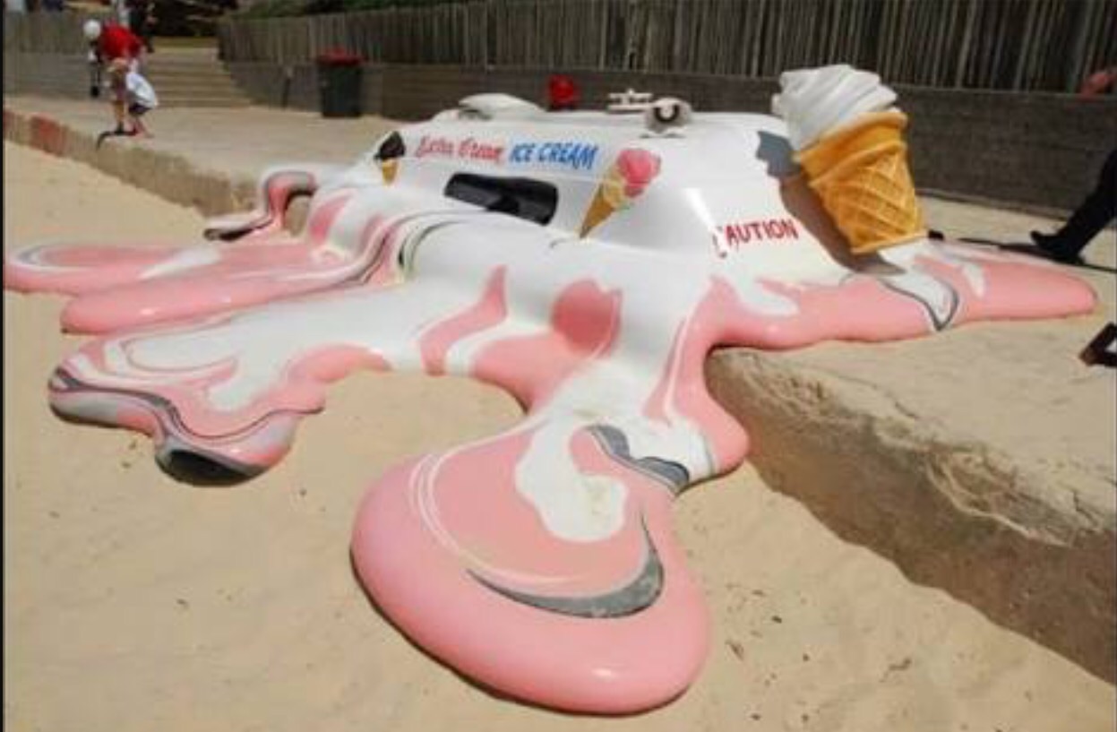 Ice cream truck Blank Meme Template