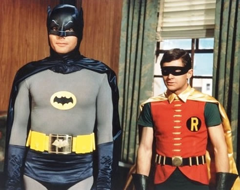 High Quality Batman and Robin '70s Blank Meme Template