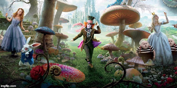 alice in wonderland new movie | , | image tagged in alice in wonderland new movie | made w/ Imgflip meme maker