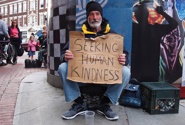 Seeking Human Kindness Blank Meme Template