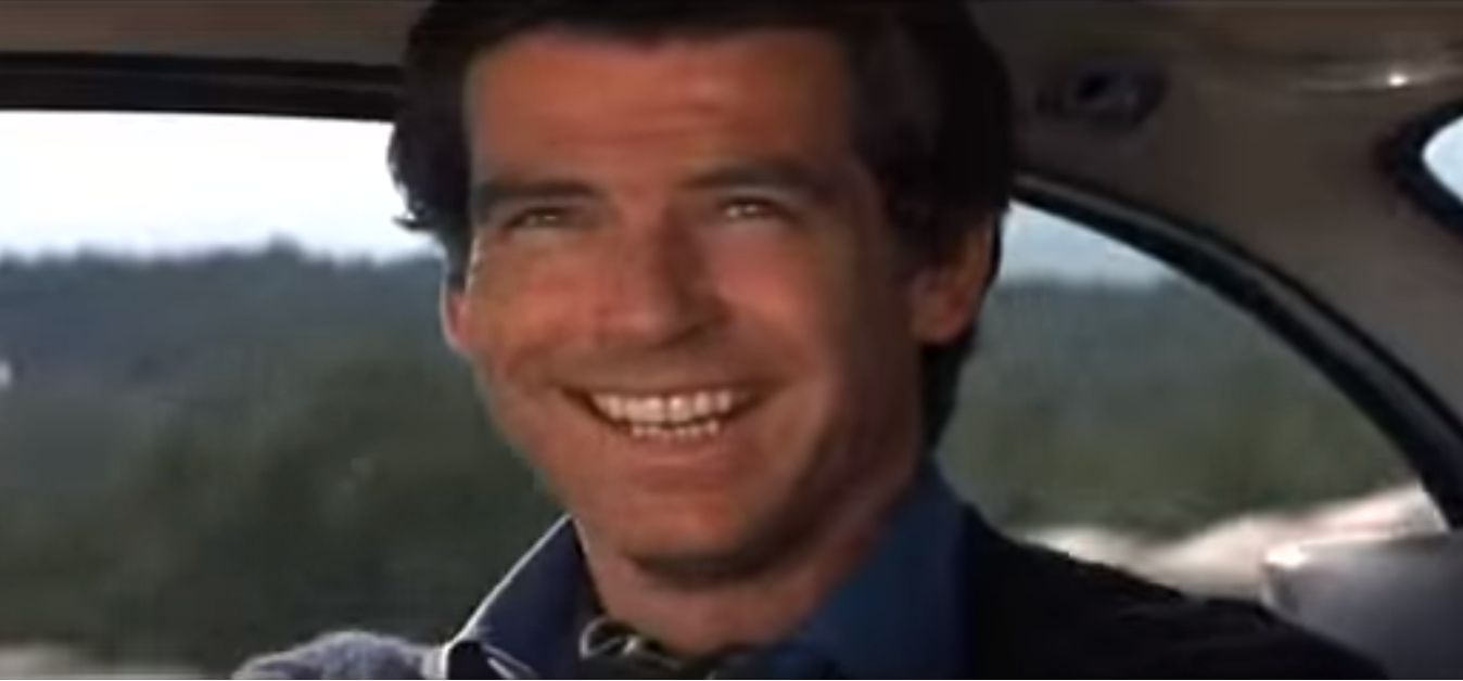 Peakin Brosnan Blank Meme Template