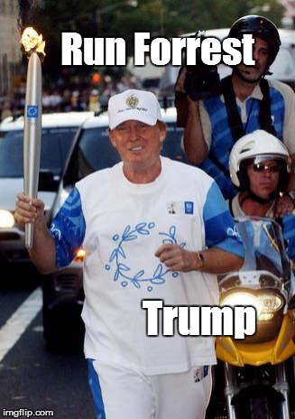 Run Forrest Trump | made w/ Imgflip meme maker