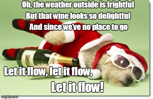 Image result for christmas wine meme