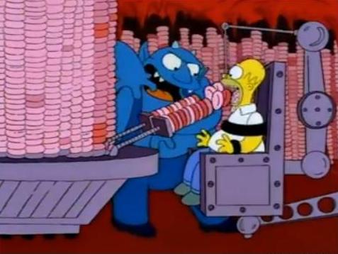 Homer Simpson Hell Donuts Meme Generator Imgflip