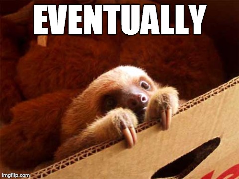 image tagged in funny,sloths,soon,animals | made w/ Imgflip meme maker