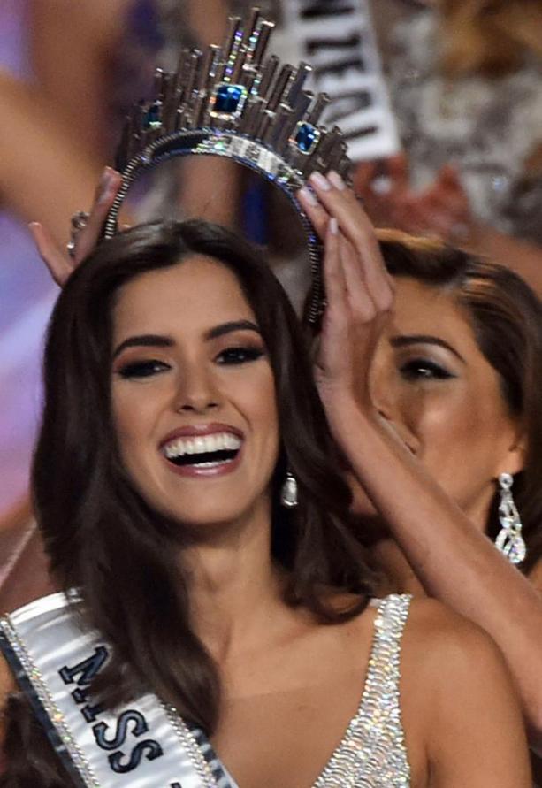 High Quality Miss universe 2015 Blank Meme Template