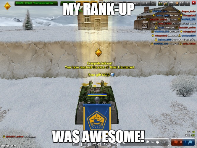MY RANK-UP WAS AWESOME! | made w/ Imgflip meme maker