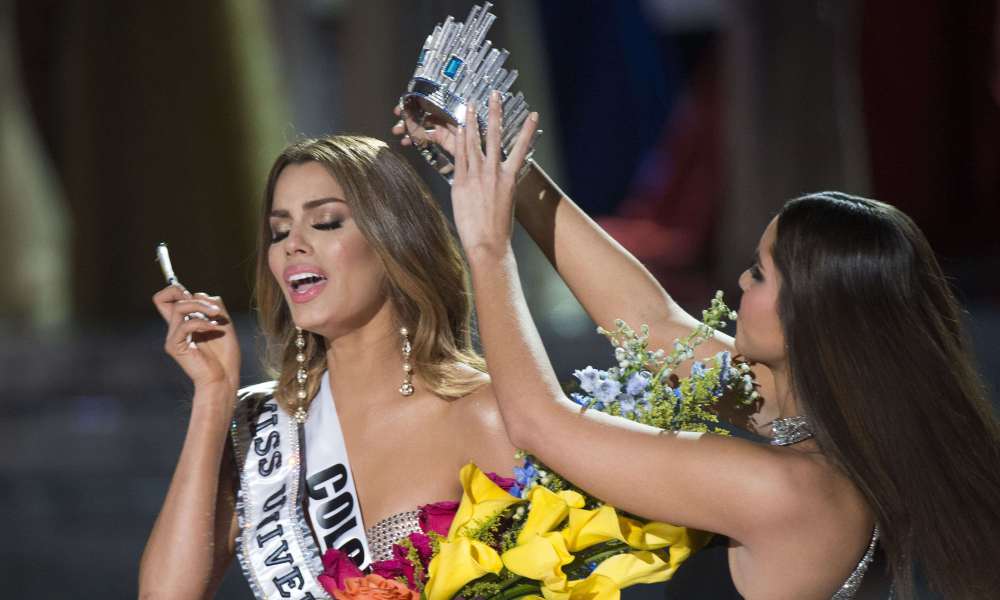 High Quality miss universe screw up Blank Meme Template