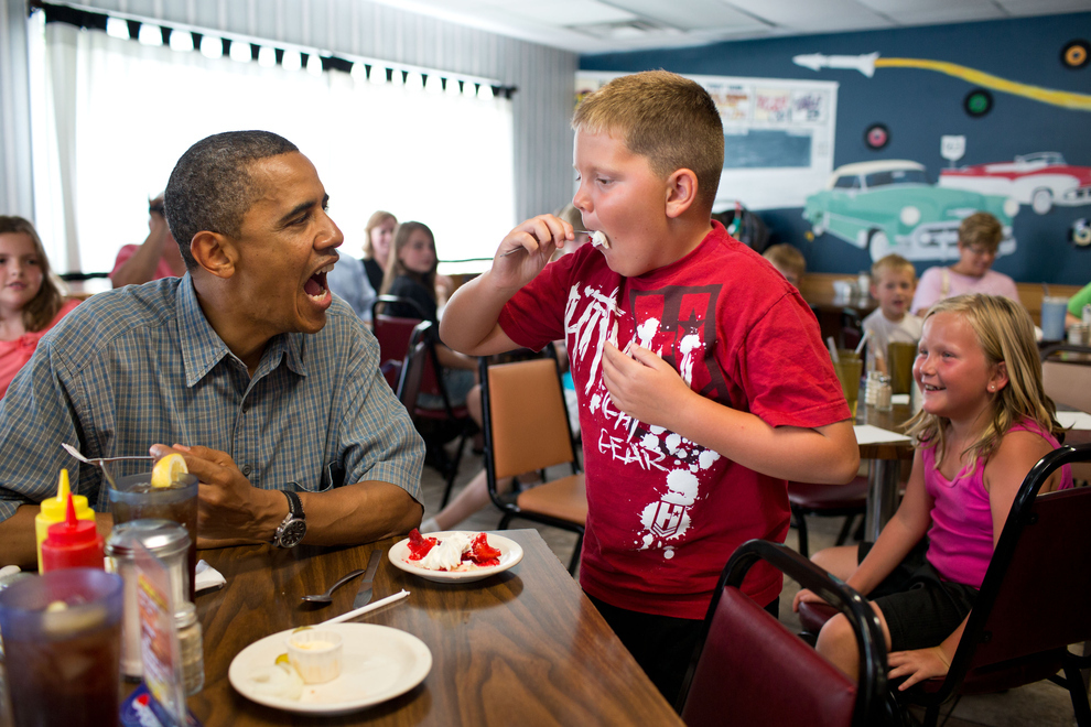 Obama food Blank Meme Template