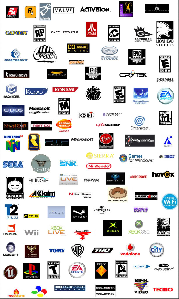 Gaming logo's Blank Meme Template