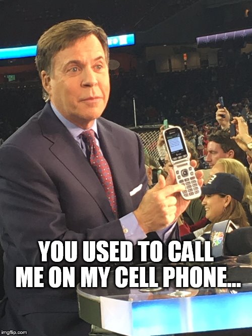 YOU USED TO CALL ME ON MY CELL PHONE... | image tagged in costas,cell,cellphone,cell phone,gangsta,pimpin | made w/ Imgflip meme maker