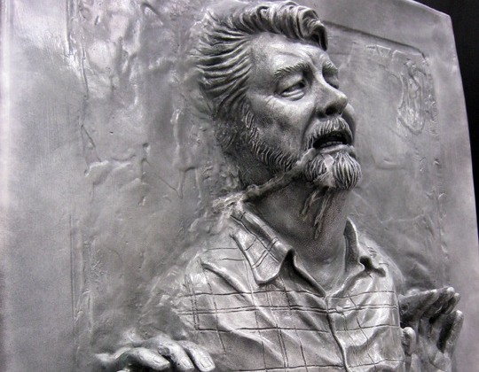 High Quality George Lucas Carbonite Blank Meme Template