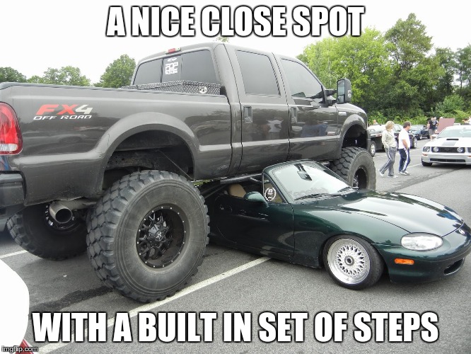 A NICE CLOSE SPOT WITH A BUILT IN SET OF STEPS | made w/ Imgflip meme maker