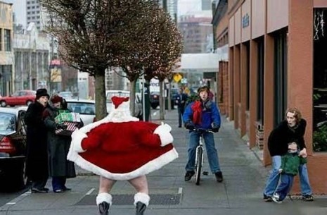 Funny Santa Blank Meme Template