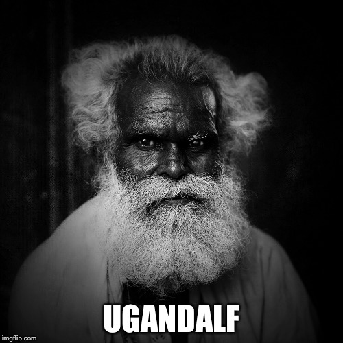 UGANDALF | image tagged in ugandalf | made w/ Imgflip meme maker