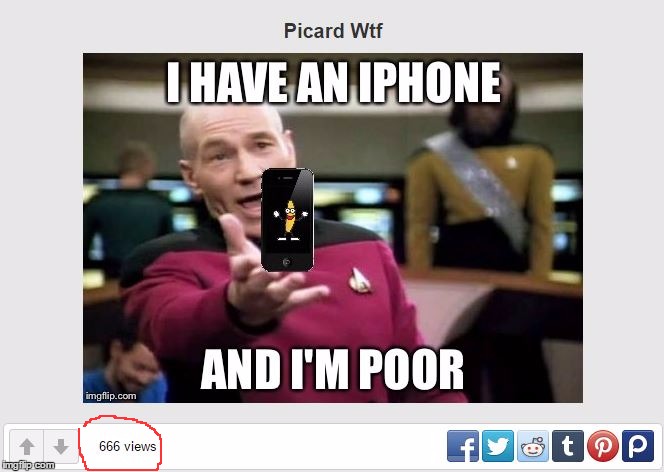 image tagged in picard iphone poor | made w/ Imgflip meme maker