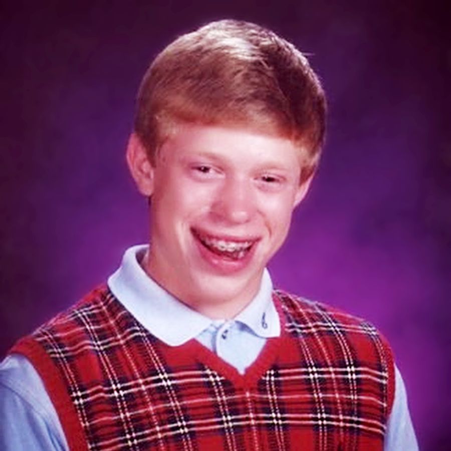 Bad Luck Brian 2 Blank Template - Imgflip