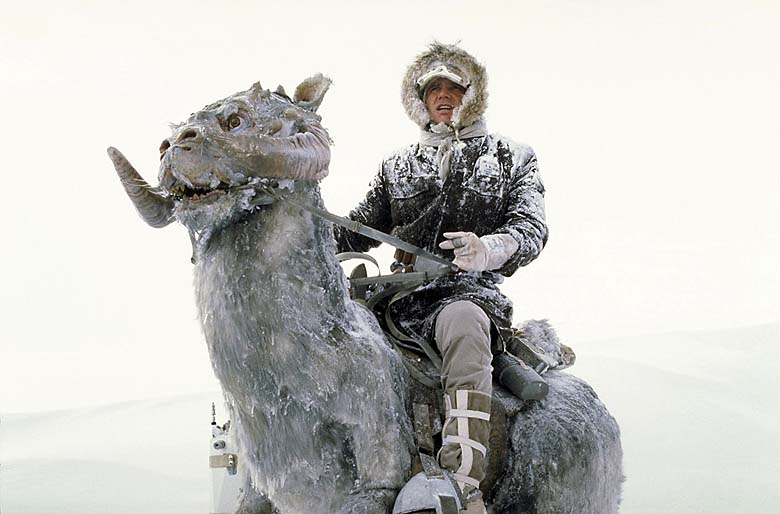 Han Solo hoth snow Blank Meme Template
