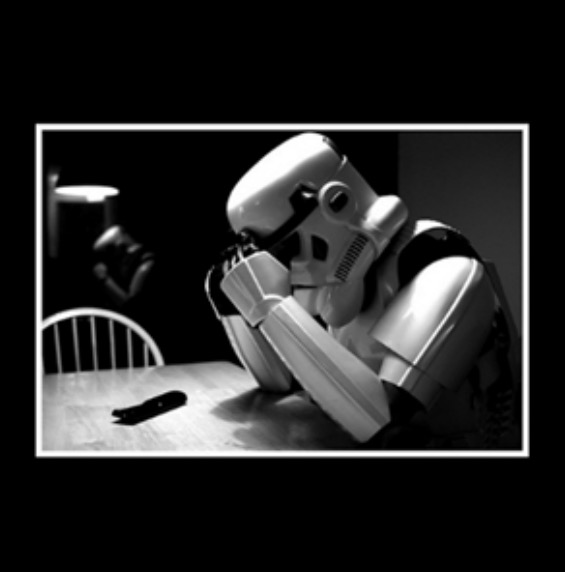 High Quality Sad Storm Trooper Blank Meme Template