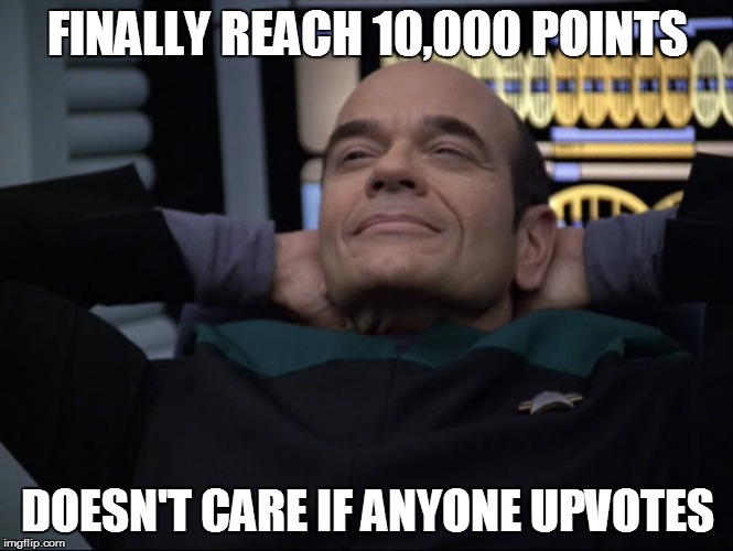 Picardo Doctor of the 10,000 | FINALLY REACH 10,000 POINTS DOESN'T CARE IF ANYONE UPVOTES | image tagged in picardo doctor of the 10 000 | made w/ Imgflip meme maker