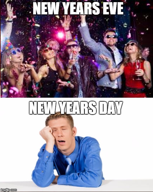 2016 | NEW YEARS EVE NEW YEARS DAY | image tagged in new years | made w/ Imgflip meme maker