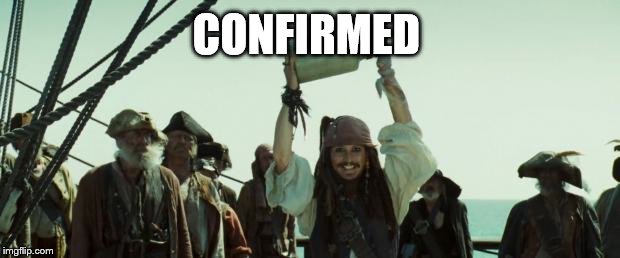 Jack Sparrow Jar of Dirt | CONFIRMED | image tagged in jack sparrow jar of dirt | made w/ Imgflip meme maker