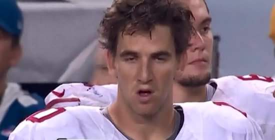 Eli Manning Stoned Blank Meme Template