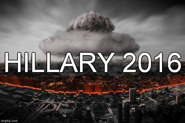 BOOM! | HILLARY 2016 | image tagged in boom | made w/ Imgflip meme maker