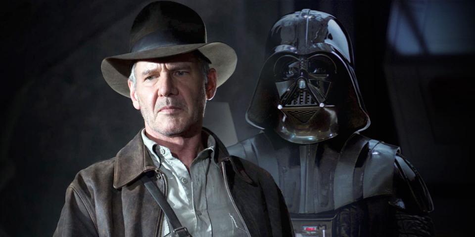 Indiana Jones Darth Vader Blank Meme Template