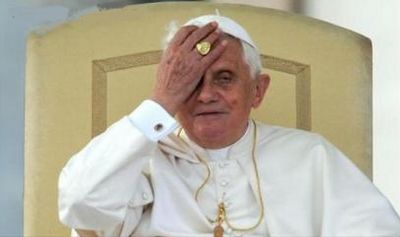 pope face palm Blank Meme Template