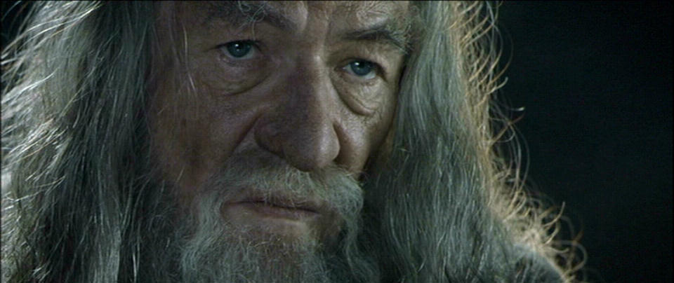 High Quality Old post gandalf Blank Meme Template