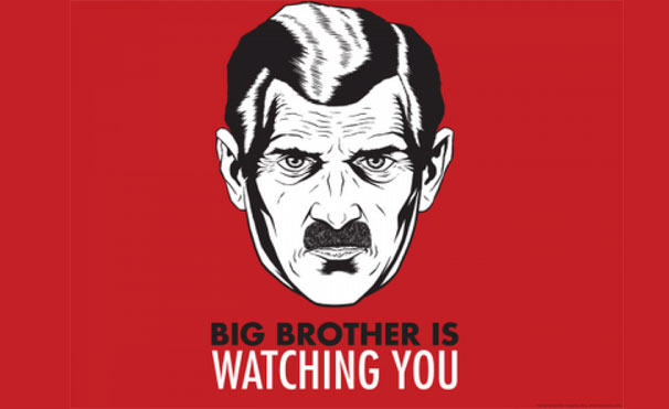 High Quality Big Brother is always watching you Blank Meme Template