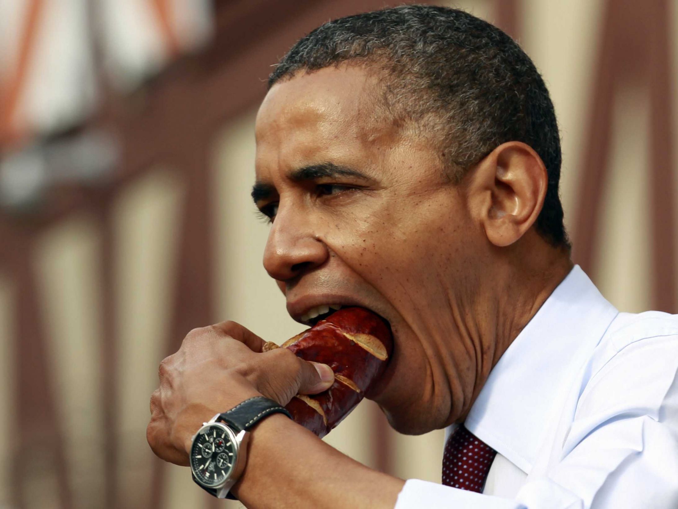 High Quality Obama Hotdog Blank Meme Template