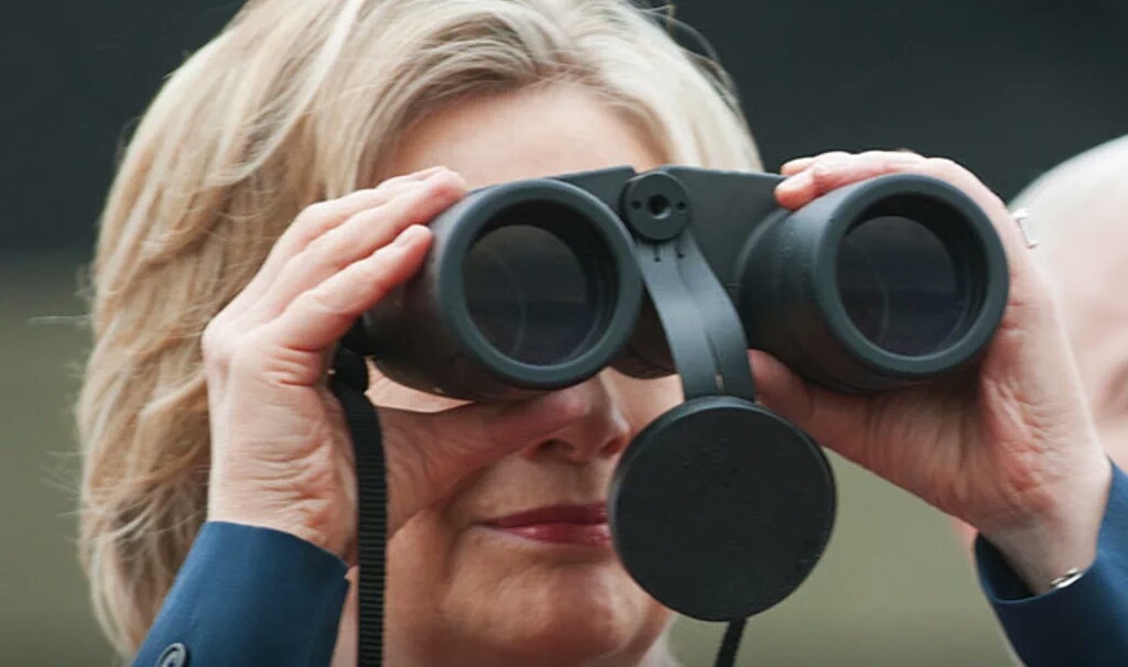 High Quality Hillary's Watching You Blank Meme Template