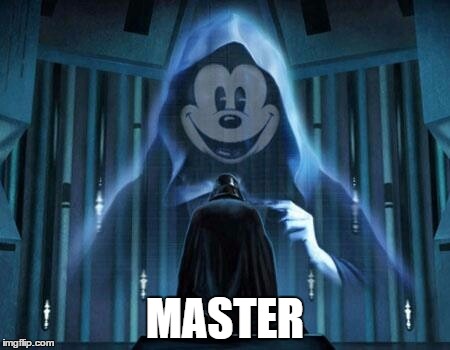 star wars mickey | MASTER | image tagged in star wars mickey | made w/ Imgflip meme maker