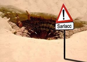 sarlacc pit humor | , | image tagged in sarlacc pit humor | made w/ Imgflip meme maker