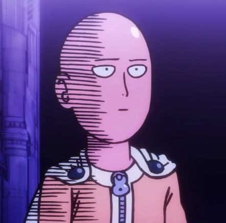 High Quality one punch man Blank Meme Template
