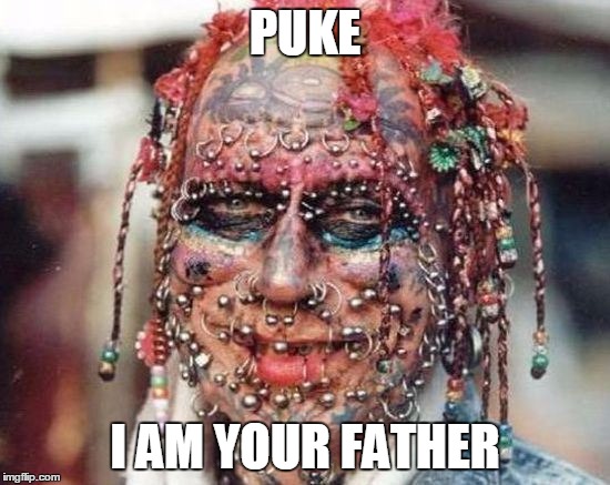 PUKE I AM YOUR FATHER | made w/ Imgflip meme maker