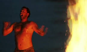 cast away fire Blank Meme Template