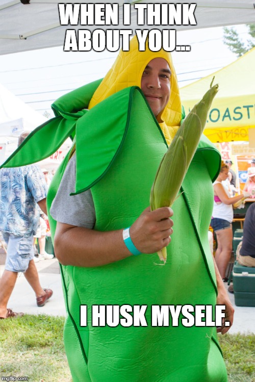 Corn Man Blank Meme Template