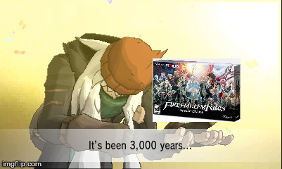 When you finally get the Special Edition. | image tagged in pokemon,fire emblem fates,fire emblem | made w/ Imgflip meme maker