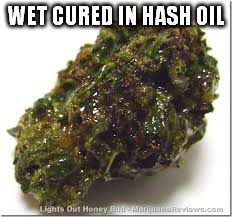 I heard imgflippers like the good green stuff | WET CURED IN HASH OIL | image tagged in memes,smoke weed everyday,pot,weed,cured | made w/ Imgflip meme maker