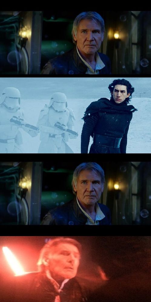Han Solo Dad Joke Blank Meme Template
