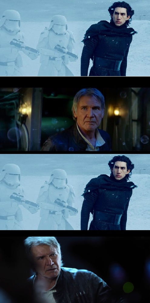 Kylo Bad Jokes Blank Meme Template