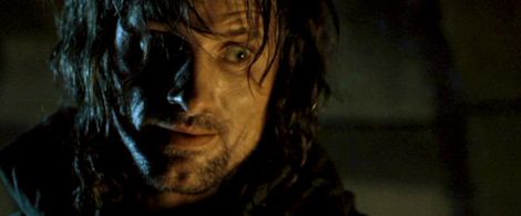 High Quality Aragorn - Not nearly frightened enough Blank Meme Template