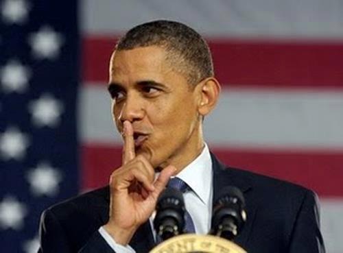Obama (Shhh!) Blank Meme Template