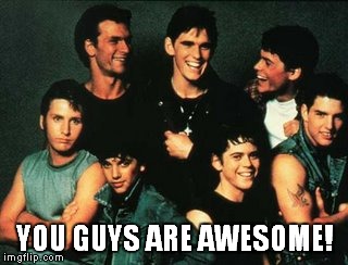 YOU GUYS ARE AWESOME! | made w/ Imgflip meme maker