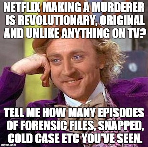 TELL ME HOW MANY EPISODES OF FORENSIC FILES, SNAPPED, COLD C image... 